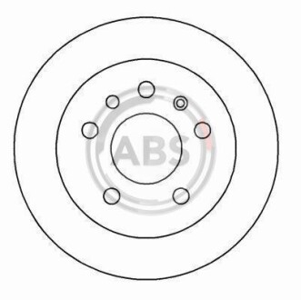 Гальмівний диск задн. Vectra/Omega/Omega/Senator/Carlton/Senator/Royale 78-05 A.B.S. 15818