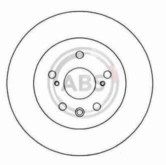 Тормозной диск задн. Camry/Scepter/RX 91-06 A.B.S. 16277 (фото 1)