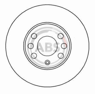 Диск гальмівний A.B.S. 16951