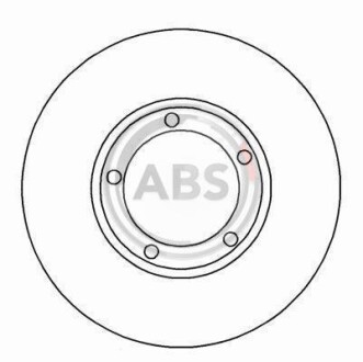 Диск гальмівний A.B.S. 17035