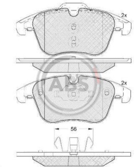Гальмівні колодки дискові A.B.S. 37686 (фото 1)