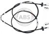 Трос ручного тормоза  зад. Astra G 98- (диск) (1593/1400x2) (Bosch) K12046