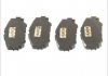 Гальмівні колодки, дискові ABE C12122ABE (фото 1)