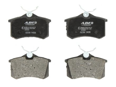Гальмівні колодки, дискові ABE C2W002ABE (фото 1)