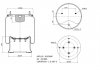 Пневморесора 30285C W01M588107 (в зборі метал.стакан) 91638AP