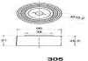 Ролик модуля натягувача ременя ASHIKA 45-03-305 (фото 2)