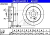 ATE Диск тормозной DB W163 ML-klasa 98- 24.0115-0111.1