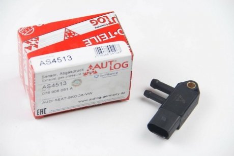 Датчик тиску вихлопних газів Caddy/Crafter/T5 (сажевого Фільтра) AUTLOG AS4513 (фото 1)