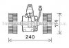 Вентилятор отопителя салона (BW8491) AVA