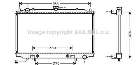 Радiатор AVA COOLING DN 2189