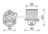 Вентилятор отопителя салона Kia Ceed (07-) , Hyundai Elantra (06-) (HY8553) AVA