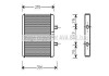 Радіатор обігрівача салону Iveco Daily 01>06 MT-AT AC+/- AVA AVA COOLING IV6048 (фото 1)