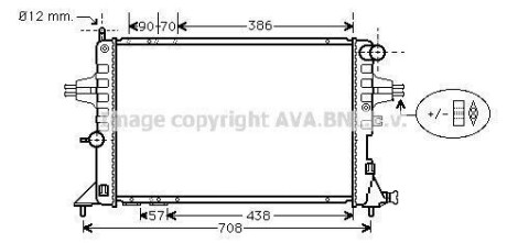 Радiатор AVA COOLING OLA 2252 (фото 1)