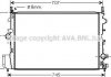 Радіатор охолодження OPEL VECTRA C 1.9 CDTI (вир-во AVA) OLA2396