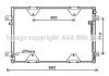 AVA SUZUKI Радіатор кондиціонера (конденсатор) з осушувачем GRAND VITARA I 2.7 4x4 01- SZ5139D