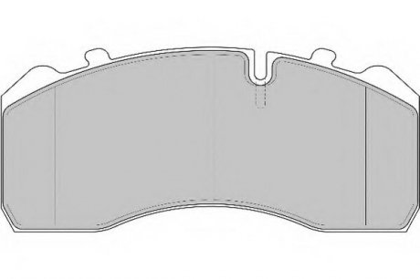 Комплект тормозных колодок, дисковый тормоз, WVA29197 BERAL 2919730004145694 (фото 1)