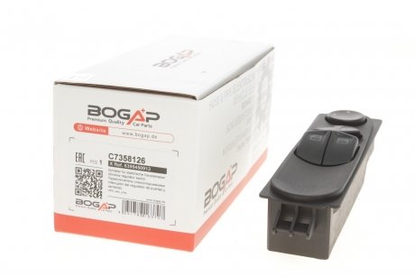 Перемикач склопідйомника Bogap C7358126