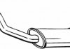 Глушитель, алюм. сталь, передняя часть PEUGEOT PARTNER 03-08 (190171) BOSAL
