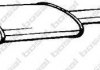 Глушитель, алюм. сталь, средн. часть RENAULT CLIO 1.8i (03/91 - 00/98) (200-443) 200443