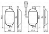 Колодки гальмівні дискові BOSCH 0986494776 (фото 7)