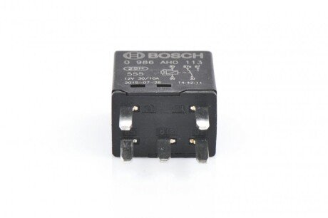 Реле багатофункціональне 12V, 30A, 5 пол. BOSCH 0986AH0113