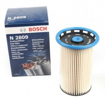 Фильтр топливный VW PASSAT 1.6-2.0 TDI 10-, AUDI Q3 2.0 TDI 11- BOSCH F026402809 (фото 1)