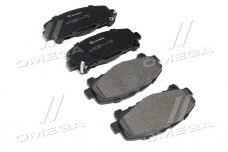 Тормозные колодки дисковые BREMBO P28043 (фото 1)