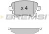 Гальмівні колодки зад Caddy III/Golf V/Audi A4 03- BP3130