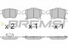Гальмівні колодки перед. Ford Galaxy III/Mondeo V/S-Max 14- (155.2x66.6x19.9) BP3655