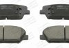 Колодки тормозные дисковые передние Kia Optima (10-), Ceed (15-)/Hyundai i30 (11 CHAMPION 573447CH (фото 2)