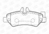 Колодки тормозные дисковые задние Sprinter / VW Crafter 3T (06-) (573729CH) CHAM