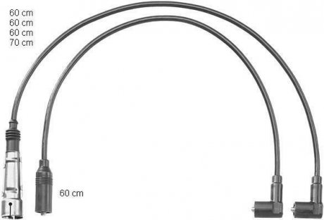 Комплект кабелів високовольтних CHAMPION CLS027 (фото 1)
