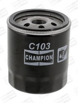 Фильтр масляный двигателя OPEL /C103 CHAMPION COF102103S (фото 1)