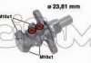 CIFAM FIAT Главный тормозной цилиндр без ABS Doblo 05-  (сист.Bosch) 202-678