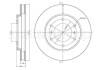 CIFAM MITSUBISHI диск гальм передн. L200 05- 800-1076C