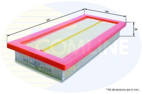 Фільтр повітря Comline EAF720