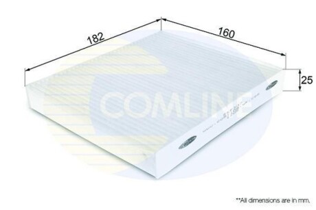 Фільтр салону Comline EKF307 (фото 1)