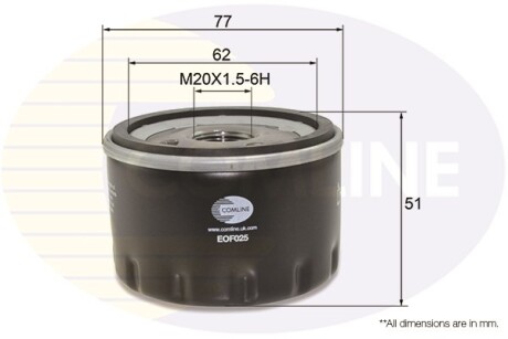 Фильтр масла Comline EOF025 (фото 1)