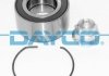 DAYCO RENAULT Подшипник колеса передн. Clio 94- (+ABS), Espace, Laguna, Megane, R5 KWD1017