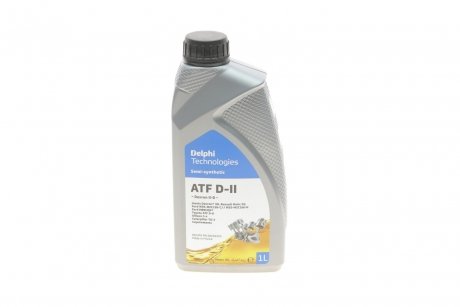 Трансмиссионное масло ATF Dexron II, 1л Delphi 28236333