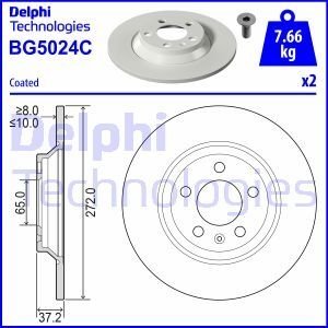Гальмівний диск Delphi BG5024C