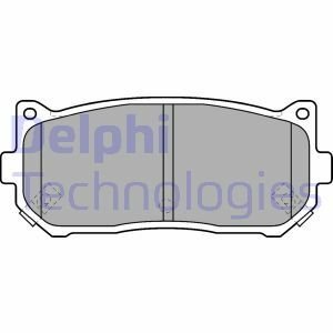 Гальмівні колодки, дискові Delphi LP1528 (фото 1)