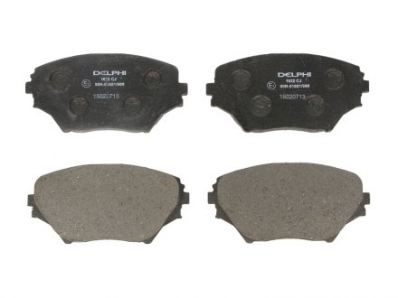 Гальмівні колодки дискові TOYOTA RAV 4 "F "00-06 Delphi LP1632 (фото 1)