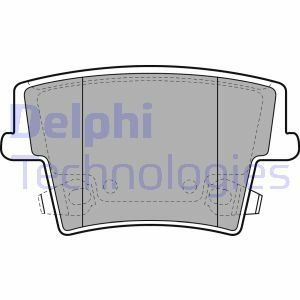 Гальмівні колодки, дискові Delphi LP2035