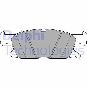 Гальмівні колодки, дискові Delphi LP3241 (фото 1)