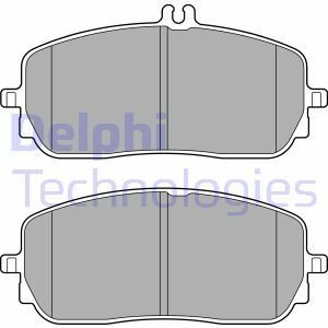 Гальмівні колодки, дискові Delphi LP3437 (фото 1)