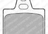 DELPHI CITROEN Тормозные колодки задние Xantia,XM 89- LP655