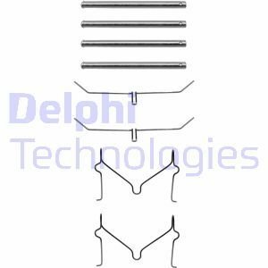 Монтажний компл.гальм.колодки Delphi LX0182 (фото 1)