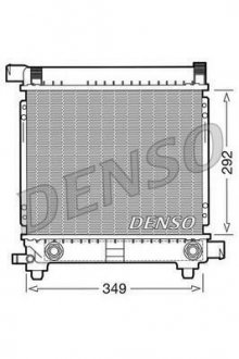 Радіатор охолоджування DENSO DRM17027 (фото 1)