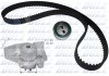 DOLZ CITROEN К-кт ГРМ (помпа + ролик + ремень) BX 1,6 1,9 92- XANTIA 1,6i 1,8i 93- ZX 1,6i 1,8i KD030